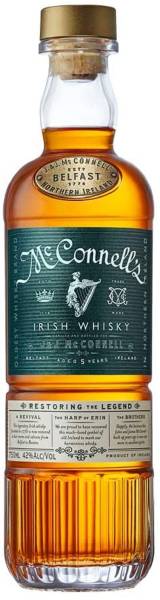 McConnells Irish Whisky 5 Jahre 0,7 l