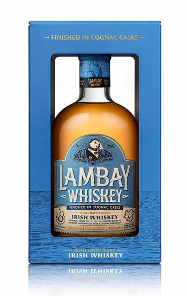 Lambay Irish Whiskey Small Batch Blend mit Geschenkverpackung 40% Vol. 0,7l