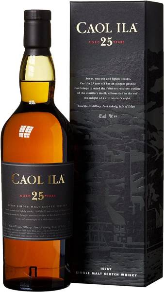 Caol Ila 25 Jahre - Islay Single Malt Whisky 0,7l