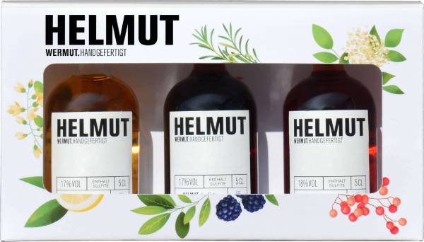 HELMUT - Wermut 3er Mini Set 3 x 0,05 liter