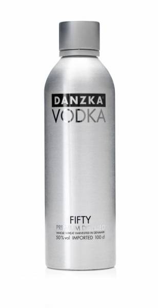 DANZKA Vodka Fifty Black 1 Liter