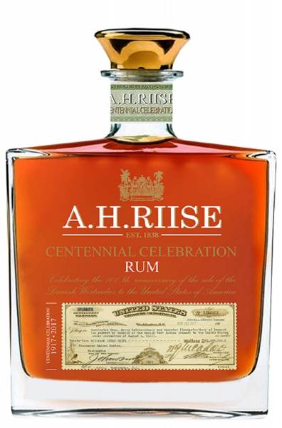 A. H. Riise Centennial Celebration Rum 0,7 Liter
