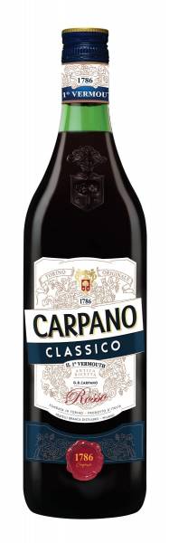 Carpano Classico Rosso Vermouth Wermut 0,75l
