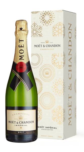 Moet & Chandon Imperial Brut Champagner Limited Edition 2022 0,75 Liter in Geschenkpackung