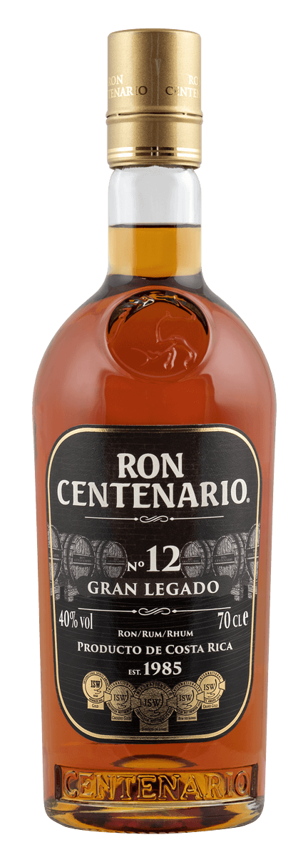 Ron Centenario Rum 12 Jahre Gran Legado 0,7 Liter