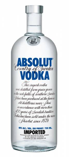 Absolut Vodka Blue 0,5 Liter