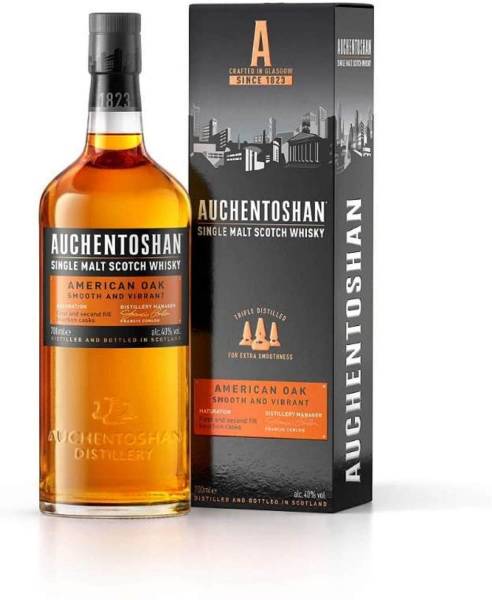Auchentoshan American Oak Scotch Whisky 0,7 Liter