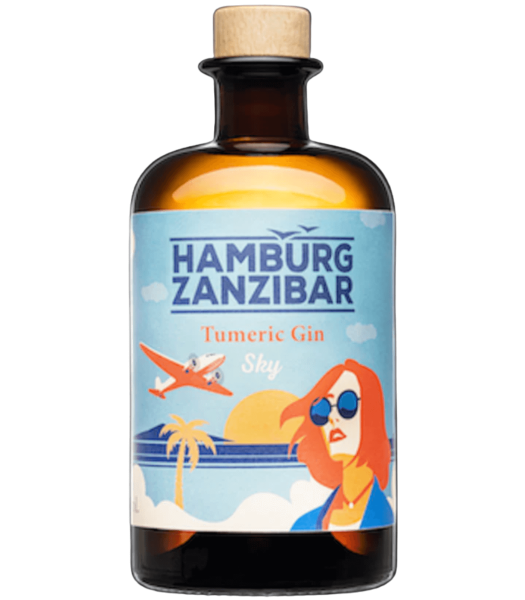 Hamburg Zanzibar Tumeric Sky Gin 0,5l