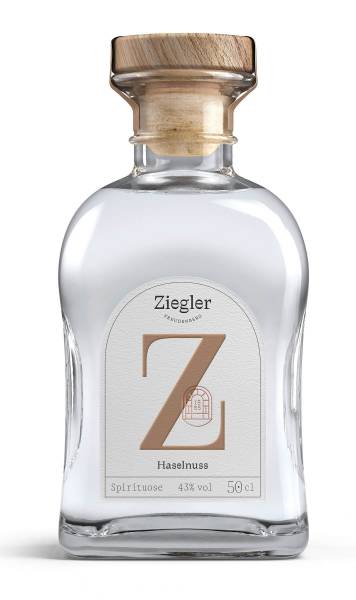 Ziegler Haselnuss Geist 0,5 Liter