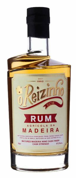O Reizinho Dourado Madeira Cask Strength Rum 0,7 Liter