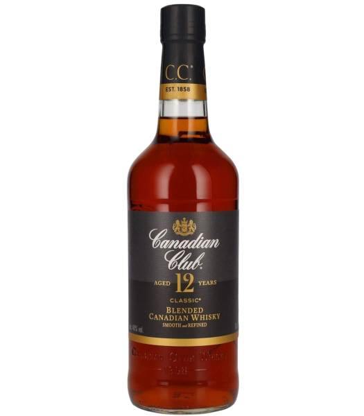 Canadian Club Classic 12 Years Small Batch Blended Canadian Whisky 0,7 Liter