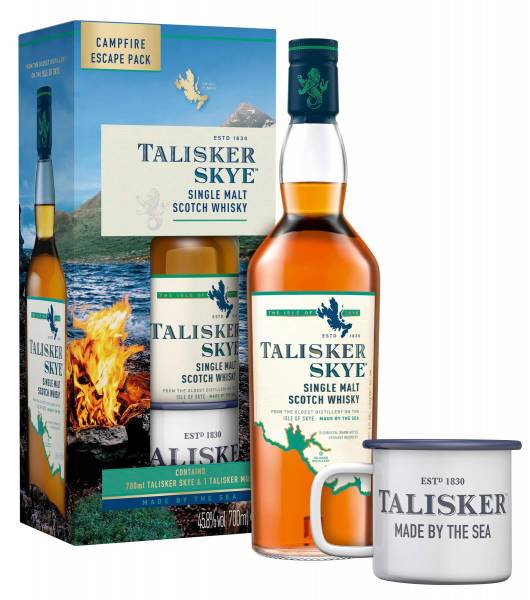 Talisker Skye Campfire Escape Pack 0,7 Liter 45,8% Vol.