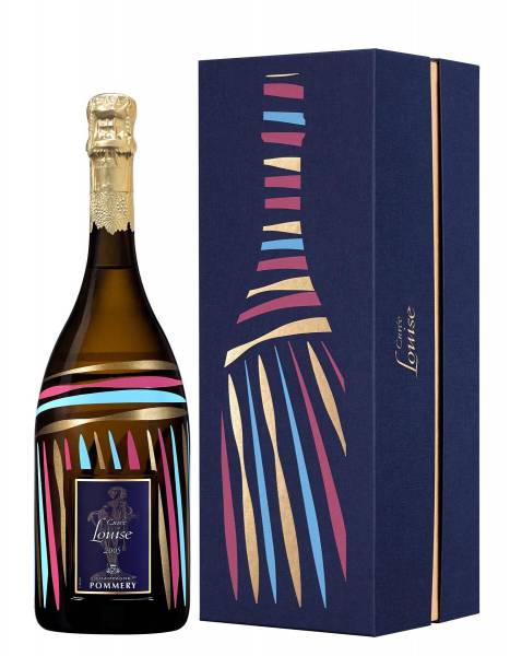 Pommery Champagne Cuvée Louise 0,75 Liter 2005 mit Geschenkverpackung
