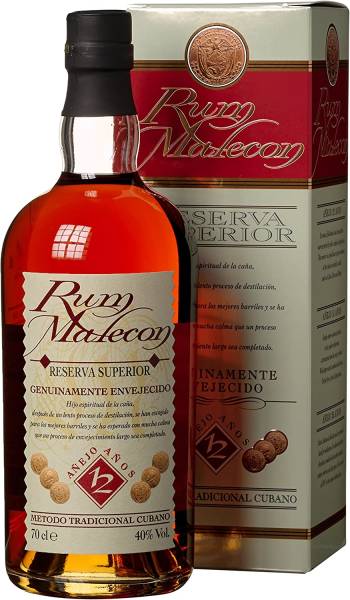 Malecon Rum Reserva Superior 12 Jahre 0,7 Liter