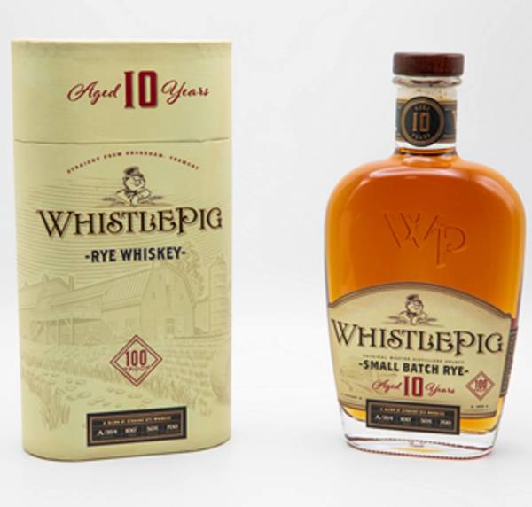 Whistlepig Small Batch Rye Whisky 10 years 0,7 l