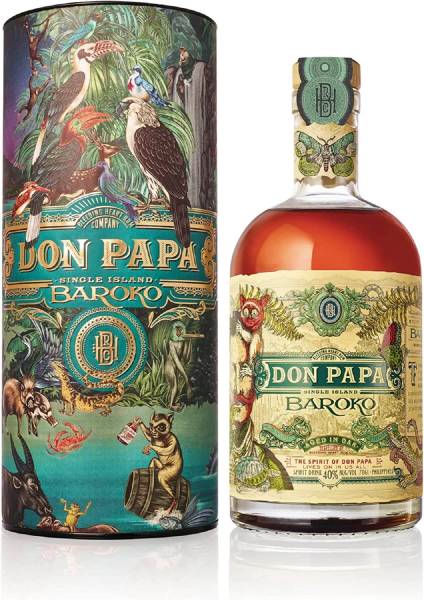Don Papa Baroko 40% 0,7l in Geschenkverpackung | Rum