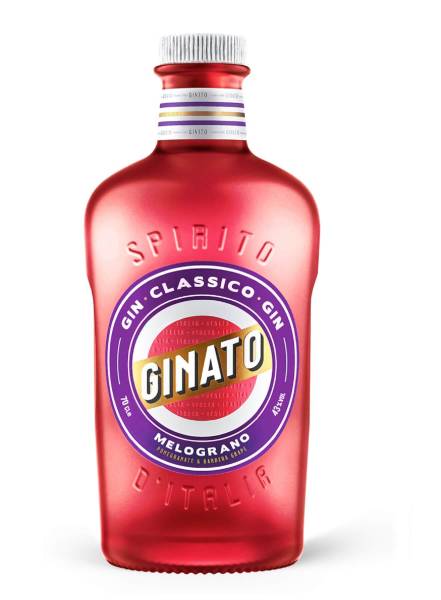 Ginato Melograno Pomegranate & Traube Gin 43% Vol. 0,7l