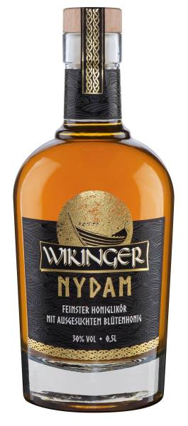 Wikinger Met Wikinger NYDAM Honiglikör 30% 0,5 Liter
