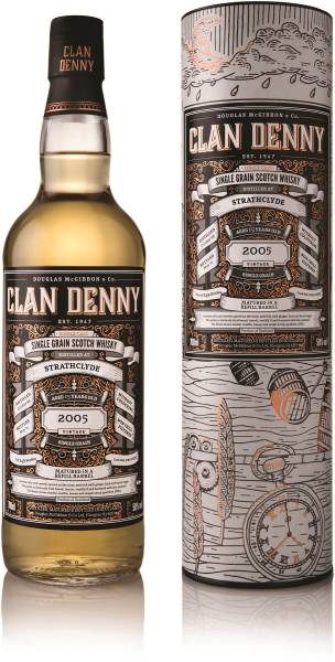 Strathclyde 15 Years Old Clan Denny Single Cask 0,7 Liter 48% + Verpackung
