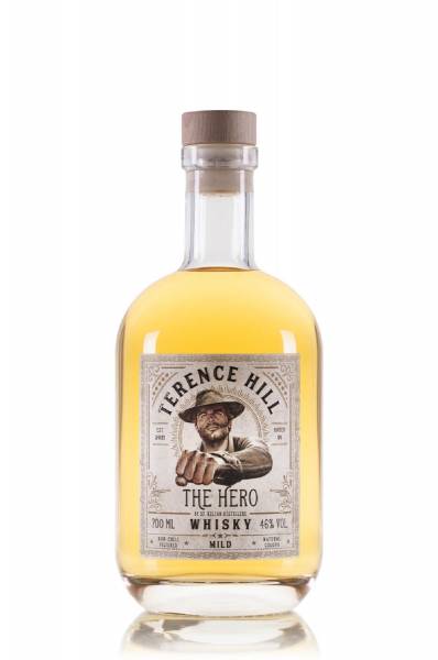 Terence Hill Whisky - The Hero by St. Kilian Distillers - Mild Single Malt Whisky 46% Batch #1 0,7l