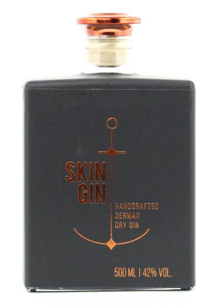 Skin Gin - German Dry Gin Anthrazit 0,5l 42%