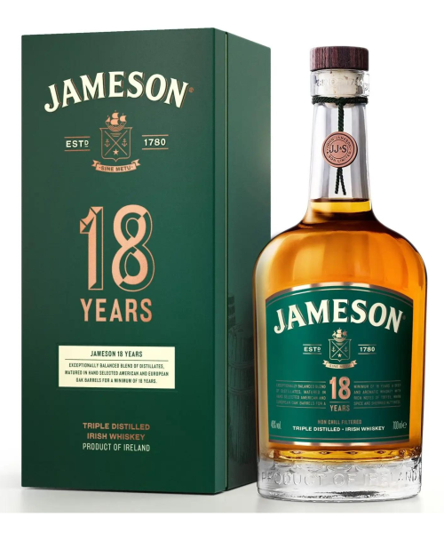 Jameson 18 Jahre Irish Whiskey 0,7 Liter