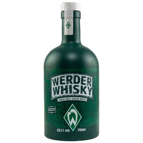 Werder Whisky Limited Edition Saison 2021/2022 - 42,1% Vol. 0,7l