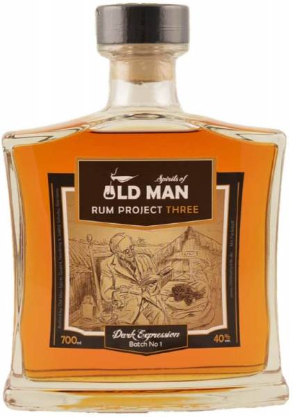 Rum Project Three Dark Expression by Spirits of Old Man 0,7l