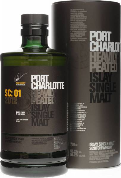 Port Charlotte SC 01 2012 Heavily Peated Islay Single Malt 0,7l