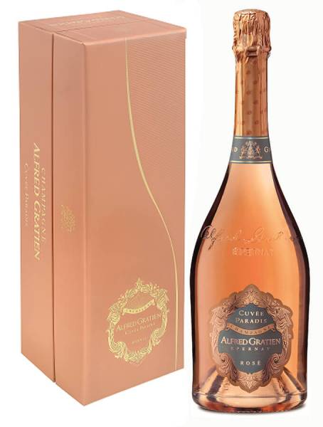 Alfred Gratien Brut Cuvee Paradis Rose Champagne in Geschenkbox 0,75 Liter
