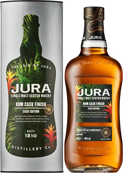 Isle of Jura Rum Cask Finish - Single Malt Scotch in GP 0,7 Liter