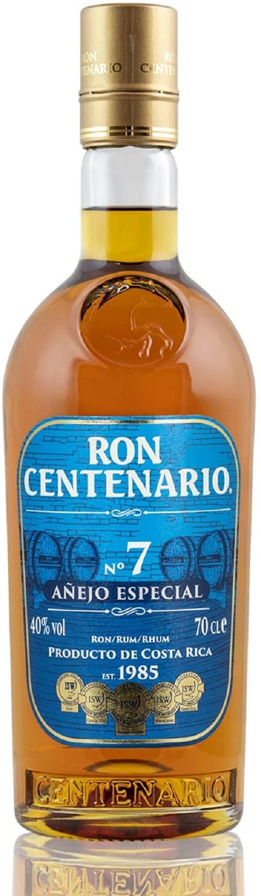 Ron Centenario Rum Anejo Especial 7 Jahre 0,7 Liter