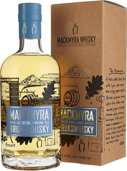 Mackmyra Brukswhisky 41,4% 0,7l