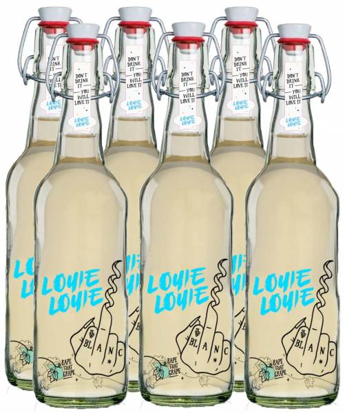 Louie Louie Weißweincuvée trocken (6 x 0,5 Liter)