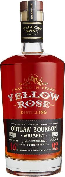 Yellow Rose Outlaw Bourbon American Whisky 0,7l