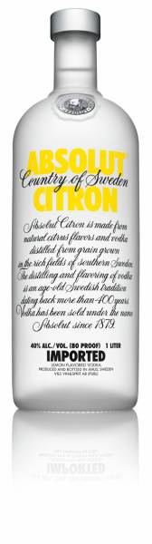 Absolut Citron 1 Liter