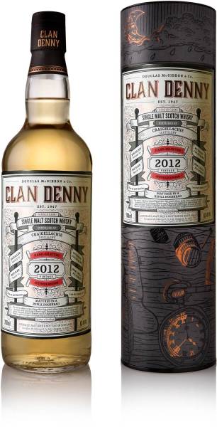 Craigallachie 9 Years Old Clan Denny Single Cask 0,7 Liter 48% + Verpackung
