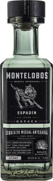 Montelobos Espadin Joven Agave Mezcal Artesanal Tequila 0,7l