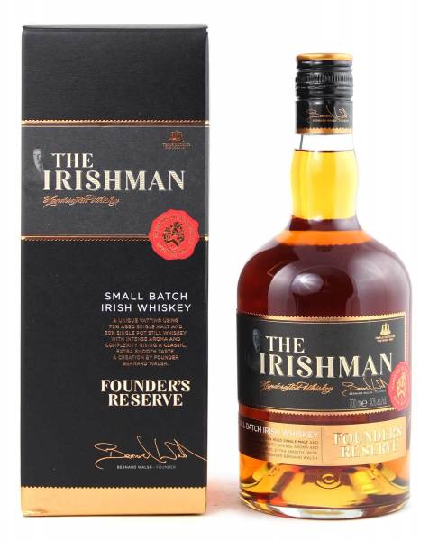 The Irishman Founder‘s Reserve 0,7 Liter
