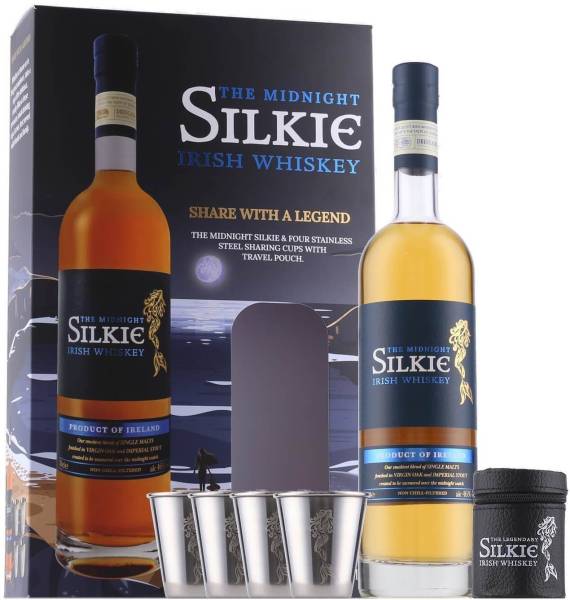Silkie The Midnight Irish Whiskey 0,7l Geschenkset