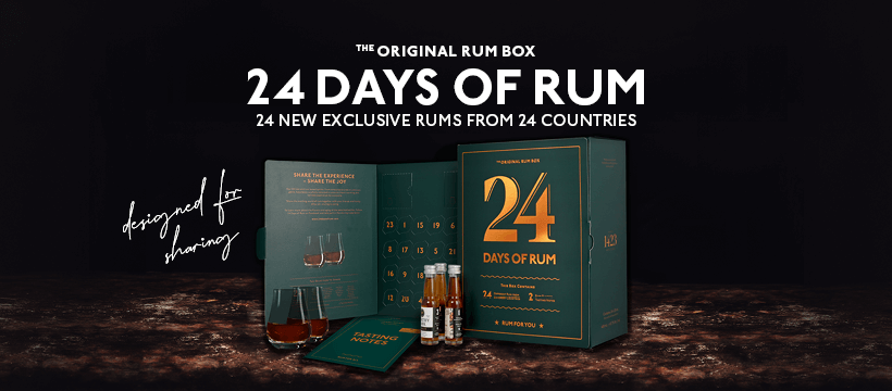 Adventskalender 24 days of rum