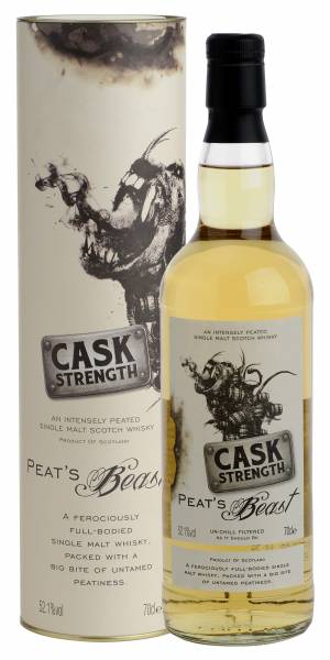 Peat&#039;s Beast Cask Strength Peated 0,7 Liter