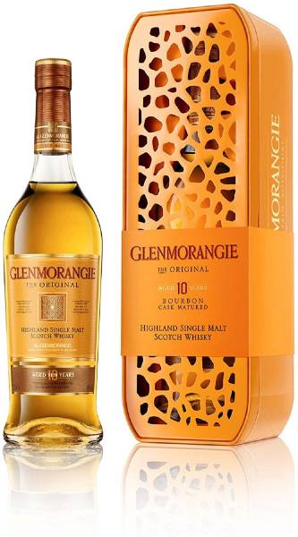 Glenmorangie 10 Jahre The Original Single Malt Scotch Whiskey 0,7l in Tinbox Giraffe Design