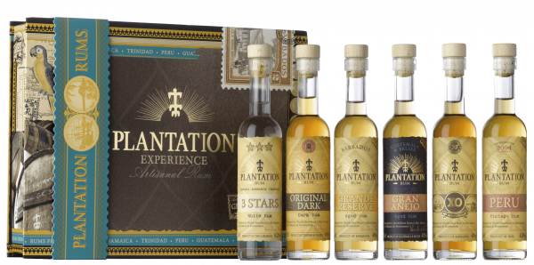 Plantation Rum Experience-Box Probierset Geschenkbox 6 x 0,1l