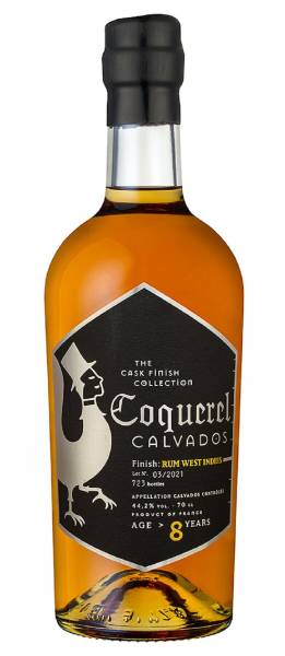 Coquerel Calvados 8 Years Old The Cask Finish Collection 44,2% Vol. 0,7l