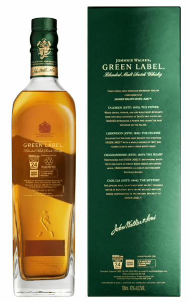 Johnnie Walker Green Label 0,7 Liter