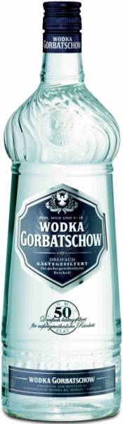 Wodka Gorbatschow Black 1 Liter