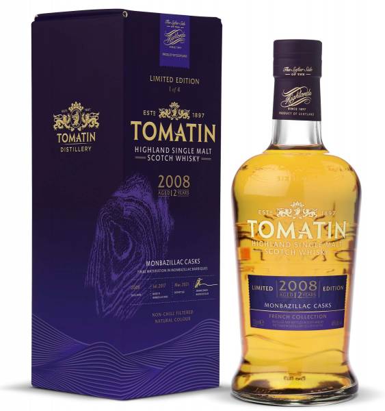 Tomatin French Collection 12 Jahre Monbazillac #1 46%vol. 0,7l