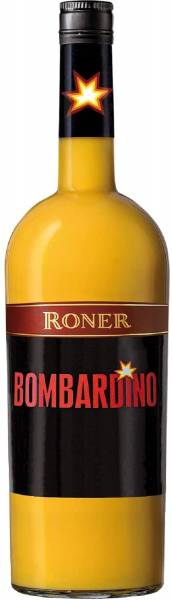 Roner Bombardino Likör mit Ei und Rum 18,0% Vol. 1 Liter