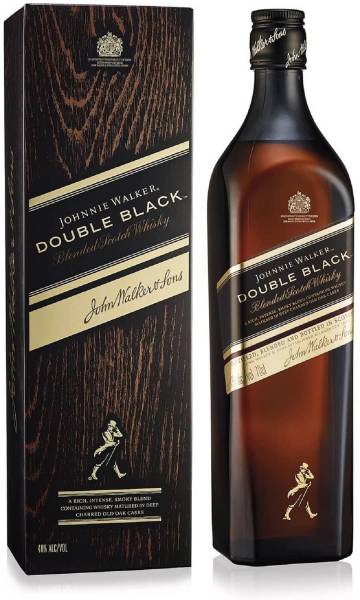 Johnnie Walker Double Black in Geschenkbox 1 liter